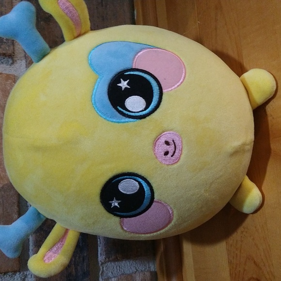 Squeezamals Plush GracieThe Giraffe 9" Safari Collection Yellow - Picture 6 of 7